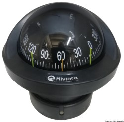 Riviera BA1-2022 czarny kompas, przednia czarna karta