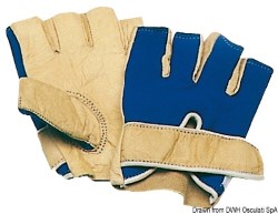 Δερμάτινα γάντια ιστιοπλοΐας κοντά δάχτυλα XL