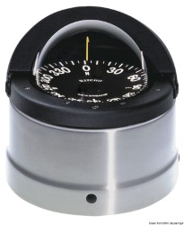 RITCHIE Navigatorski kompas s poklopcem 4"1/2 crni/bijeli