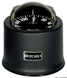 Kompas RITCHIE Globemaster z pokrywą 5" czarny/czarny