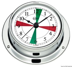 Barigo Tempo S cromado relógio w sectores / rádio