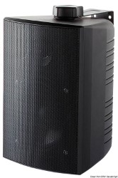 Cabinet stereo 2-way speakers black 