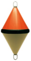 ABS 2 cones bóia 12 milímetros haste 18l
