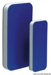 Platte spatbordprofiel blauw EVA + PE 650 mm