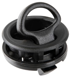 Nylon flush ring pull čierna