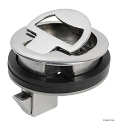 Standard flush pull latch AISI316 with lock 