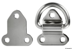 Electro-polished foldable half-ring 6 mm 