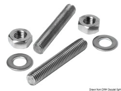 SS stud kit for cleats 8x60 mm 