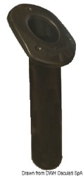 Polypropyle spöhållare. Oval UV hugg. svart 240 mm