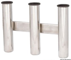 Wall mounting rod holder AISI 316 Nr. 3 rods 