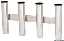 Wall mounting rod holder AISI 316 Nr. 4 rods 