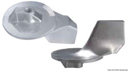 Fin anode for outboard engines 35/225 HP 
