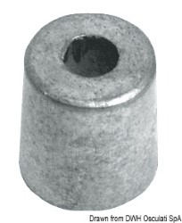 Anode cylinder for Yamaha 2.5/70 HP 