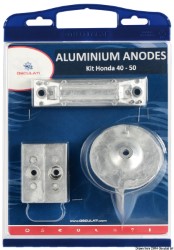 Aluminium анод комплект за Honda извънбордови двигатели 40/50 HP