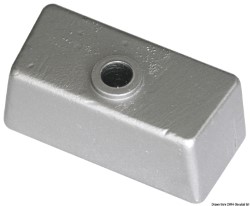 Aluminium cube anode 