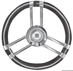 Steer.wheel C SS / uhlík 350mm