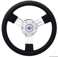 Pegaso steering wheel SS spokes Ø 300 mm black 