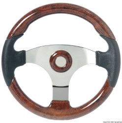Steer.wheel Technic bla / valnöt