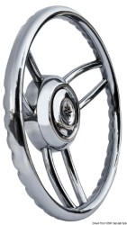Рулевое колесо Blitz с наружным кольцом из нержавеющей стали