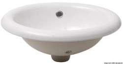 Ovalni umivalnik flush