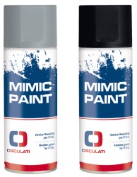 Peinture Spray MIMIC PAINT noir RAL 9005 400ml 