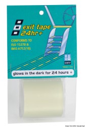 Luminescent tape Exit Tape