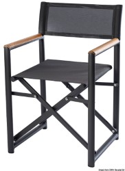 Ultralekkie, szare krzesło składane ARC Victor