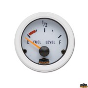 Indicatore carburante 240-33 ohms diametro esterno 57 mm colour bianco