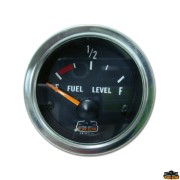 Indicatore carburante 240-33 ohms diametro incasso 52 mm colore nero
